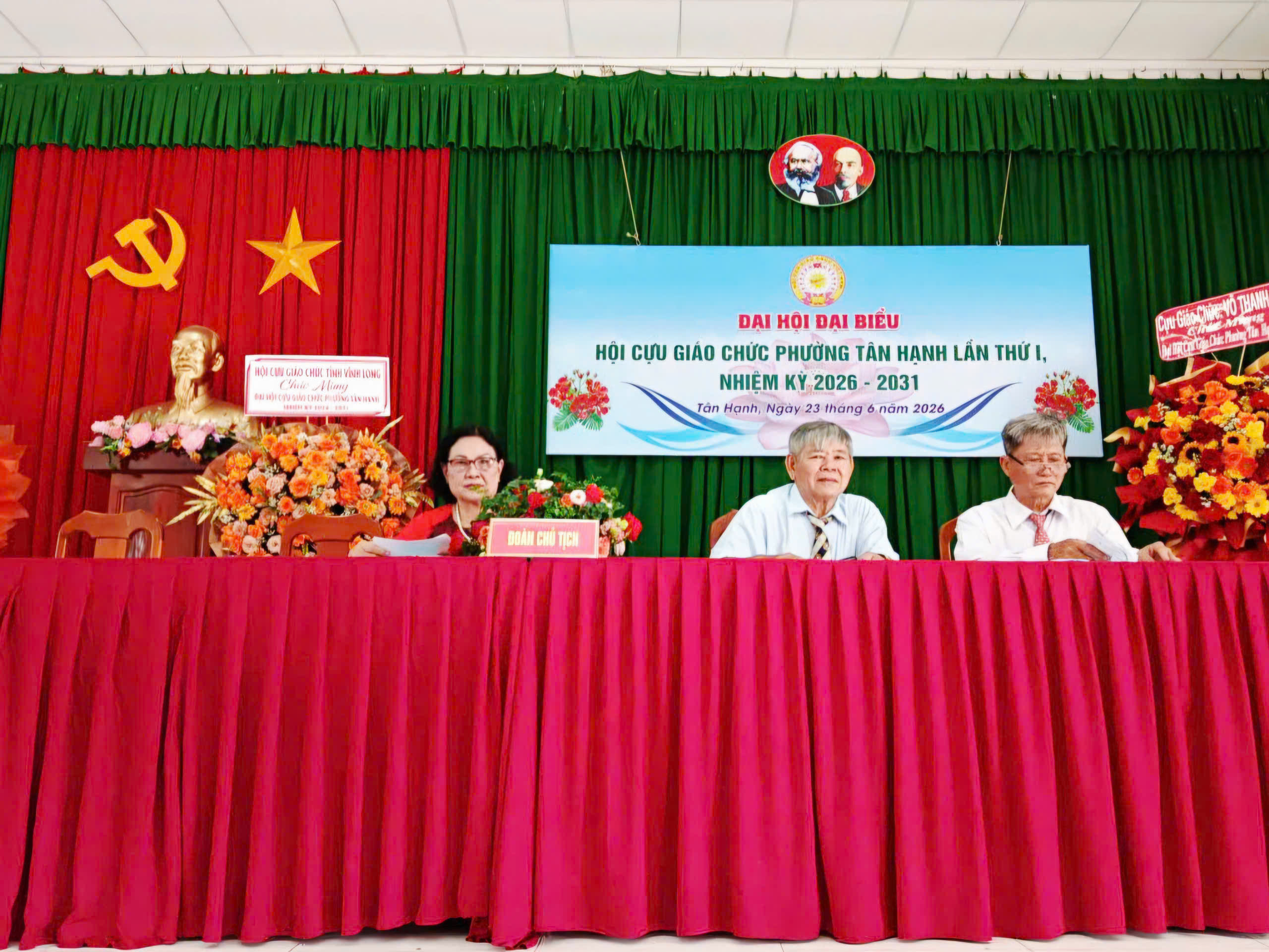 ĐẠI HỘI HỘI CỰU GIÁO CHỨC PHƯỜNG TÂN HẠNH NHIỆM KỲ 2026 – 2031 THÀNH CÔNG TỐT ĐẸP
