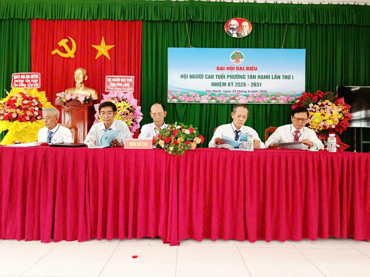 ĐẠI HỘI ĐẠI BIỂU HỘI NGƯỜI CAO TUỔI PHƯỜNG TÂN HẠNH LẦN THỨ I, NHIỆM KỲ 2026 – 2031 THÀNH CÔNG TỐT ĐẸP