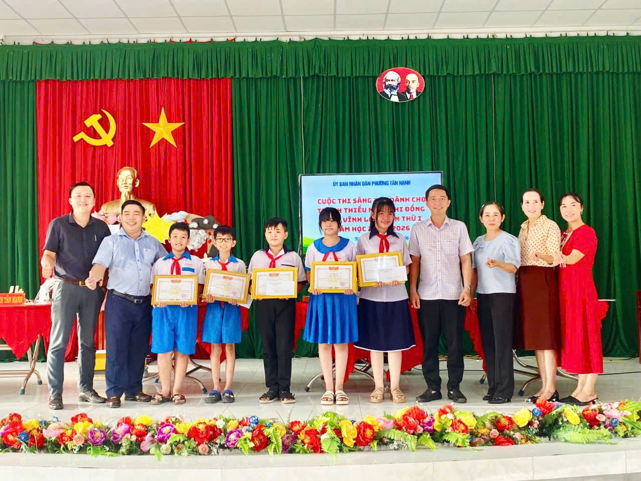 PHƯỜNG TÂN HẠNH TỔ CHỨC VÒNG SƠ TUYỂN CUỘC THI SÁNG TẠO DÀNH CHO THANH THIẾU NIÊN NHI ĐỒNG LẦN THỨ I, NĂM HỌC 2025-2026